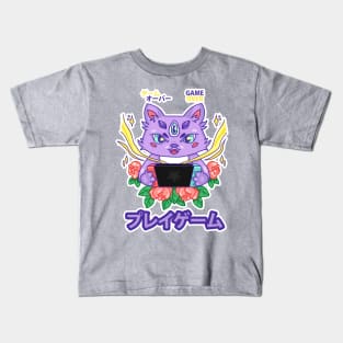 Kitty Gamer Kids T-Shirt